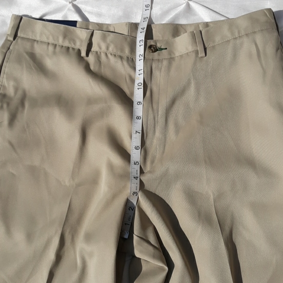 Tommy Hilfiger 38x30 Traveler Micro Tech Tan Pants - Picture 6 of 16